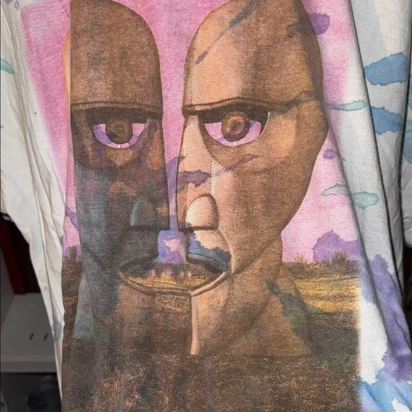 Pink Floyd single stitch division bell 1994 tour concert shirt 1990s